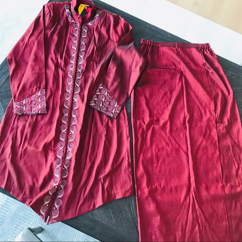 Malaysian 2 piece Jacket and Skirt